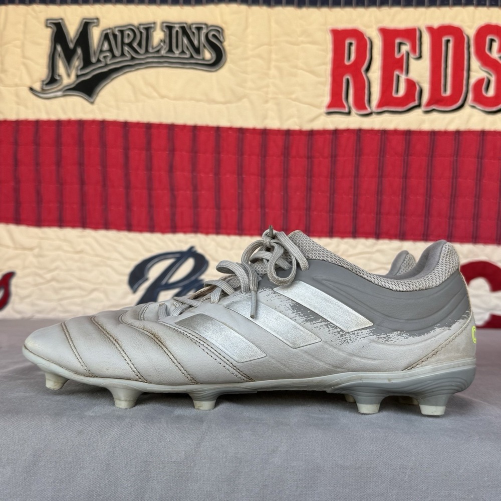 Size 12 - Adidas Copa 20.3 FG Mens Grey Soccer Cleats EF8329